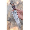 КВІТКА ексклюзивний кухонний ніж ручної роботи майстра студії XI KNIVES, Сталь N690, 60-61 HRC